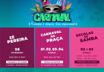 Carnaval 2025 de Atibaia começa nesta sexta-feira (28)